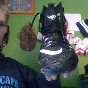 eight-and-a-half football cleats